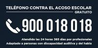 Télefono contra el Acoso Escolar 900018018